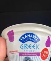 Amount of sugar in Taanayel greek yoghurt