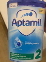Amount of sugar in Aptamil Follow on Milk