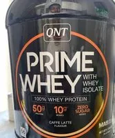 Amount of sugar in Prime whey (caffe latte)