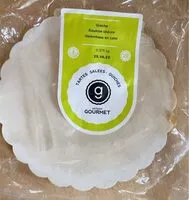 Amount of sugar in quiche saumon chèvre
