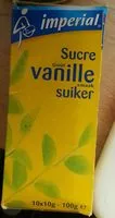 Amount of sugar in Sucre Vanille