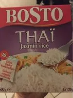 Amount of sugar in Thaï Jasmin rice