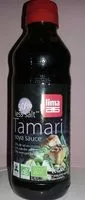 Amount of sugar in Tamari soya sauce less salt