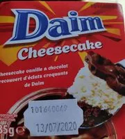 Amount of sugar in Daim cheesecake