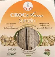 Amount of sugar in Croc Sana Sarazin Galettes