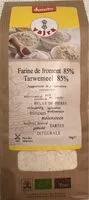 Amount of sugar in Farine de froment 85%