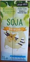 Amount of sugar in Bebida à Base de Soja, Soja, Baunilha