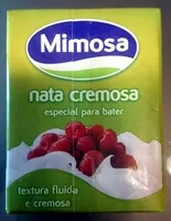 Amount of sugar in nata Cremosa