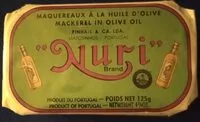 Amount of sugar in Maquereaux à l'huile d'olive