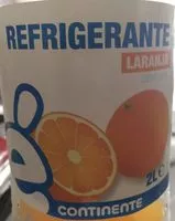 Amount of sugar in Refrigerante Laranja