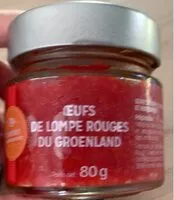 Amount of sugar in Oeufs de lompe rouge du groenland