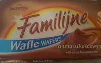 Amount of sugar in Familijne - wafle o smaku kakaowym