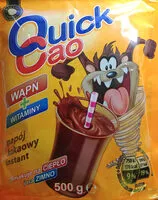 Sugar and nutrients in Quick cao