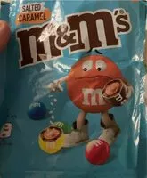 Amount of sugar in M&M’s Salted Caramel