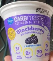 Amount of sugar in Carbmaster - blackberry