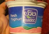 Amount of sugar in fresh yoghurt