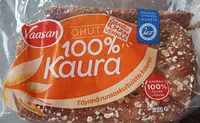 Amount of sugar in Ohut 100% Kaura