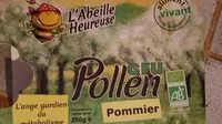 Amount of sugar in Pollen cru pommier