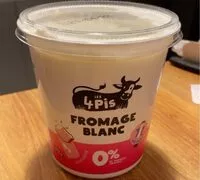 Amount of sugar in Fromage blanc 0%