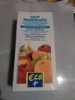 Amount of sugar in Nectar multifruits - €.C.O.+ - 2L