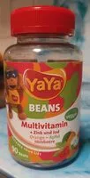 Sugar and nutrients in Yaya beans