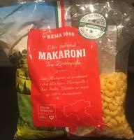 Amount of sugar in Makaroni