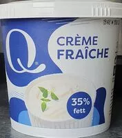 Amount of sugar in Creme fraiche 35%