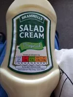 Amount of sugar in salad cream