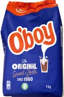 Amount of sugar in O'Boy Original