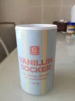Amount of sugar in Vanillin socker