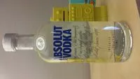 Sugar and nutrients in Absolut