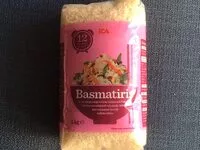 Amount of sugar in Basmati rice