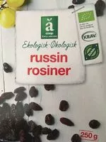 Amount of sugar in Russins rosiner