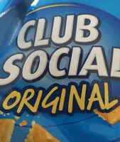 Amount of sugar in Club Social Original