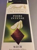 Dark chocolates with pear
