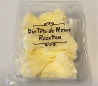 Amount of sugar in Bio tête de Moine Rosetten
