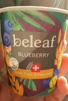 Amount of sugar in Beleaf blueberry yogourt