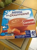 Amount of sugar in NESTLE P'TIT GOURMAND Caramel - 4 x 100g - Dès 6 mois