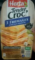 Amount of sugar in Tendre Croc' 3 Fromages