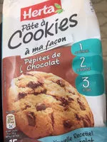 Amount of sugar in Pâte à cookies pépites de chocolat