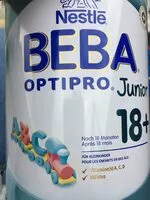 Amount of sugar in Beba Optipro Junior 18+