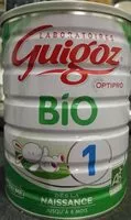 Amount of sugar in GUIGOZ 1 BIO 800g 1er âge dès la Naissance
