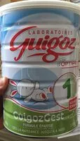 Amount of sugar in lait 1er age formule épaisse GuigozGest