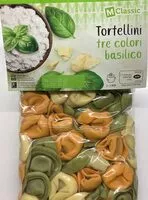 Amount of sugar in Tortellini tre colori basilico (tricolores au basilic)