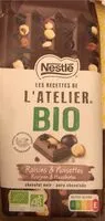 Amount of sugar in NESTLE L'ATELIER BIO Noir Raisin Noisettes 170g