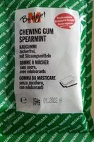 Amount of sugar in Chewing Gum Spearmint
