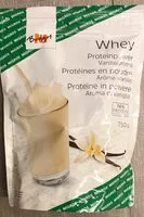 Amount of sugar in Whey protéines en poudre, Arôme vanille
