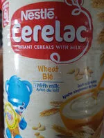 Amount of sugar in BTE 400G CERELAC BLE NESTLE
