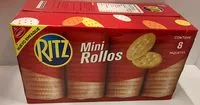 Amount of sugar in Ritz mini rollos