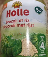 Amount of sugar in Holle Petit Pot Brocolis avec Riz Complet Bio 190 g